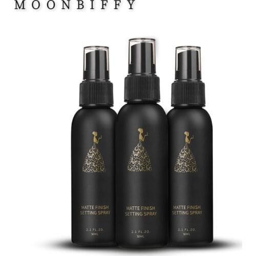 Makeup Setting Spray Matte Finish Bottle Setting Spray Oil-control Natural Long Lasting Make Up Fix Foundation Spray