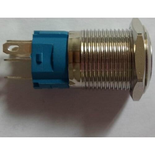 Switch Car Boat Industrial 220V Metal 16mm Mounting Hole - Green