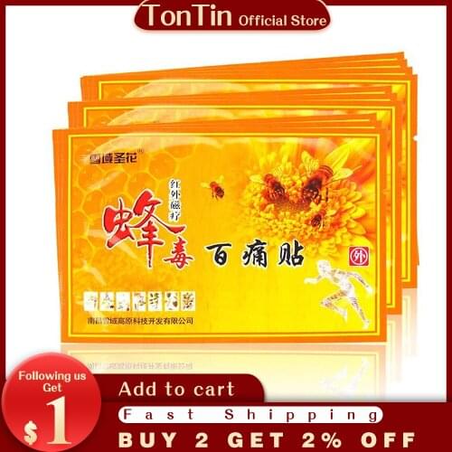 Bee Venom Balm Joint Pain Patch Neck Back Body Massage Relaxation Pain Killer Body Relax