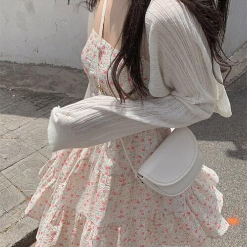 Summer NEW SHORT Woman Sweet Sensuality Slim Frock Button Concise Arnage Coat Lycras Sun protection Partysu Multicolor Ethos