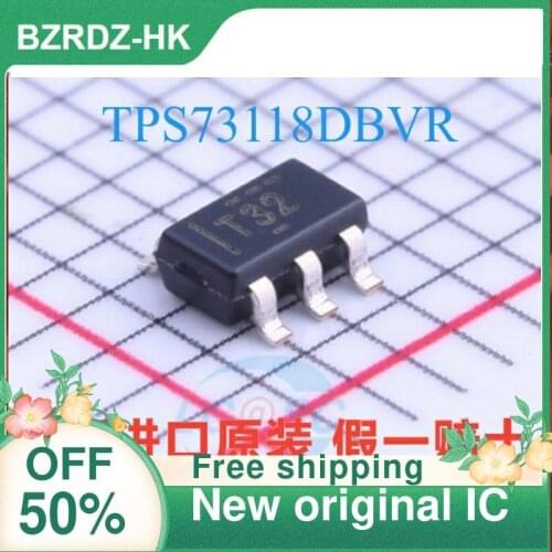 1-20PCS TPS73118DBVR TPS73118DBVT T32 New original IC Linear regulator chip