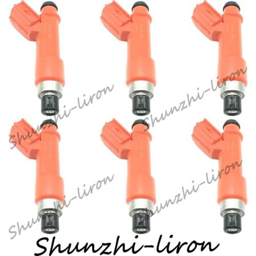 6pcs Fuel Injector Nozzle For toyota Supra 2JZGFE 850CC High Quality Nozzle Oem Number 1001-87F90 100187F90