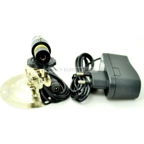 648nm 650nm 100mw Focusable 16*88mm Red Line Laser Locator Module+Adapter+Mount DIY Lab High Quality