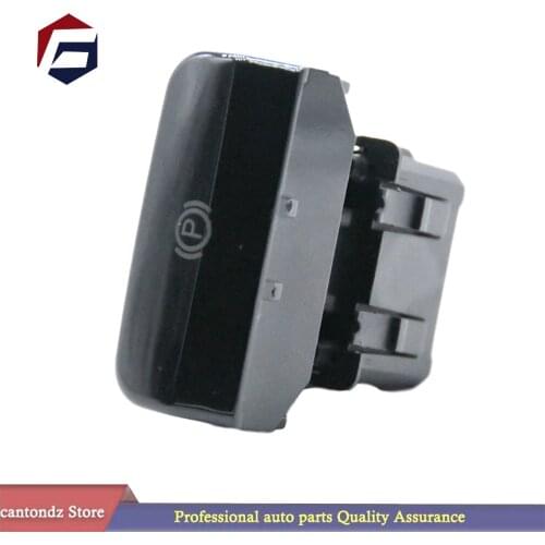 Car Parking Switch Bright Surface Electronic Handbrake Parking Brake Button Switch 470703 for Citroen C4 II Picasso DS4