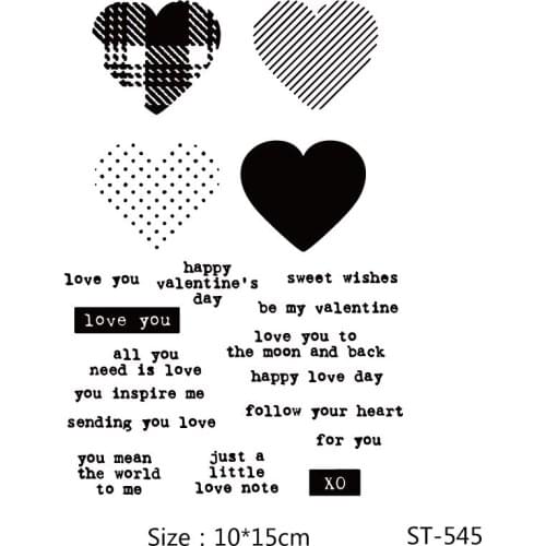 Pure Nature Clear Stamps Transparent Seal Silicone Seal TPR Christmas Wedding Roller Stamps DIY Scrapbook Album Card