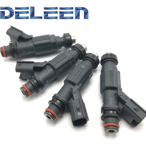 Deleen 4x High impedance Fuel Injector 23250-0D030 For Toyota Car accessories