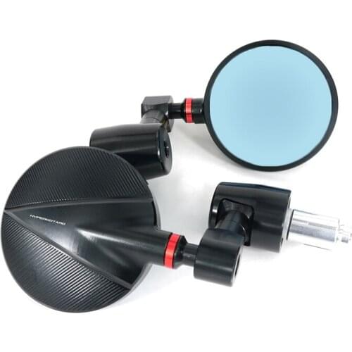 For Ducati Hypermotard 796 2010-2011 821 939/939SP 1100 Hypermotard Motorcycle Rear View Side Mirrors Handle Bar End Mirrors