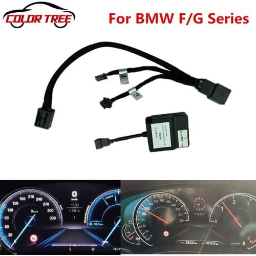 Metric Odometer Speed Limit Information SLI Emulator Information Display For BMW NBT F/G Series Retrofit