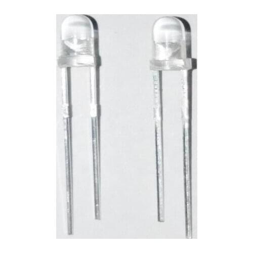 50pcs Through hole 3mm 880nm infrared led diode for medical strument etc 0.2w