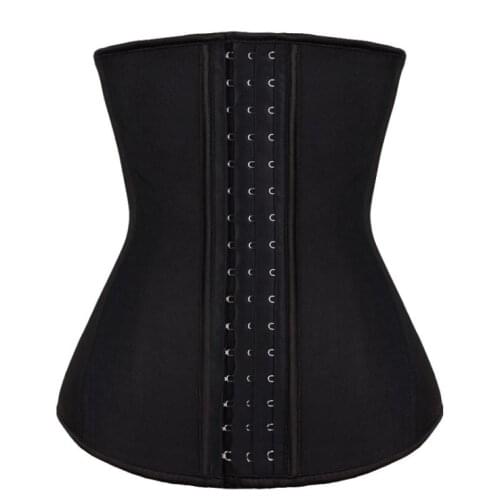 Underbust Waist Trainer Corset Latex Polyester Bustier Postpartum Waist Slimming Cincher Gorset Waisttrainer Rubber Korset Korse