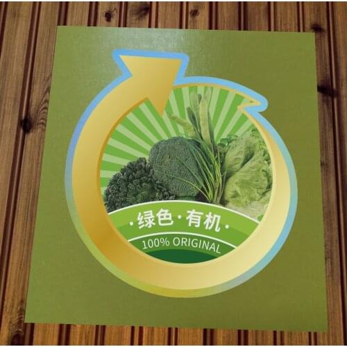 Legenda de autocolante de PVC de cor completa