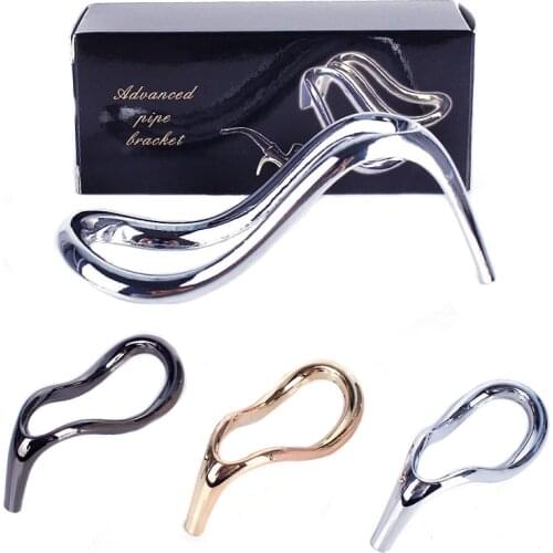 1PCS High-heeled Shoes Design Rack Smoking Pipes Stent Tobacco Pipe Metal Holder Tool Smoking Accessories Stands Cigar Pipe Rack