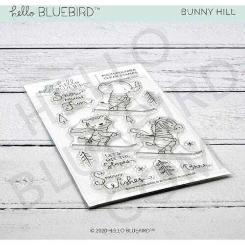 AliliArts Bunny Hill Metal Cutting Dies and stamp Scrapbook paper craft knife mould blade punch stencils dies 2020