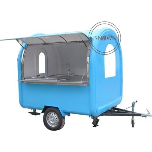 Park street mobile food trailer food truck supporting customization