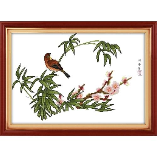 Fragrance Overflowing cross stitch kit flower 18ct 14ct 11ct count printed canvas stitching embroidery DIY handmade needlework