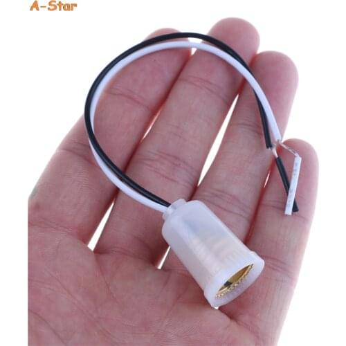 Plastic Lamp Socket With Wire LED Light Bulb Lamp Holder Converter Adapter BS Material E12 Lamp Base Holder