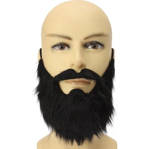 Halloween Decoration Gorgeous False Beard Moustache props cosplay Props New Year Christmas Party mask decoration 5ZHH058
