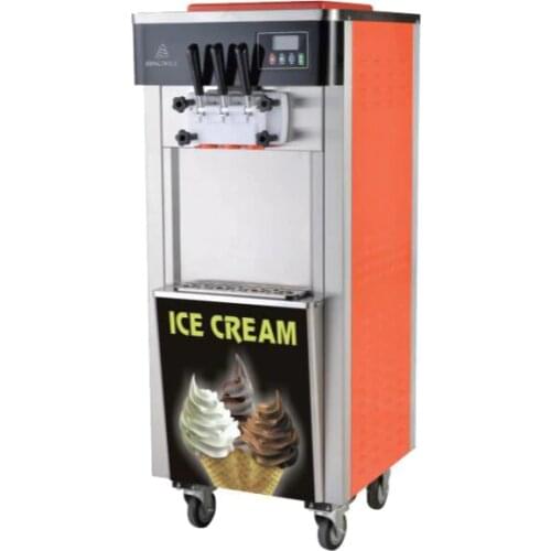 High quality mochi ocean power swirl ice cream making machine for sale11