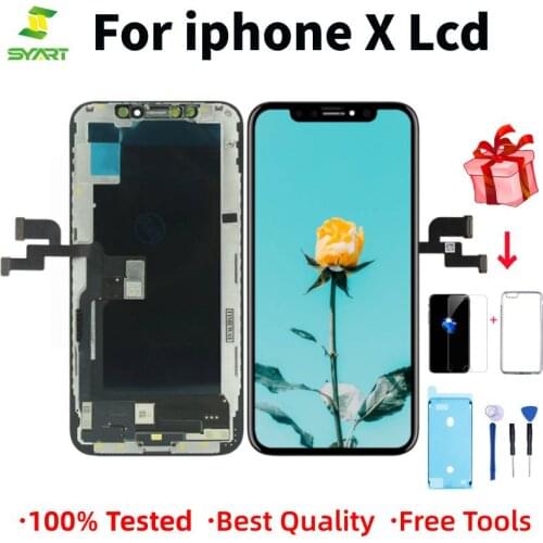 LCD Display For iPhone X Touch Screen TFT OLED Incell With Digitizer Replacement Assembly Parts Black For iphone X LCD Screen