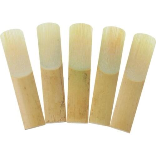 10pcs Bb Soprano Saxophone Reed Strength 2.5 Bamboo Sax Woodwind Instrument Part