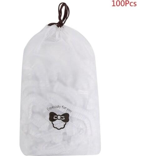 100PCS Disposable Food Bowl Cover Bags Storage Bag Dustproof Fresh Keeping Bags Kitchen Food Multifuction Reusable Cover