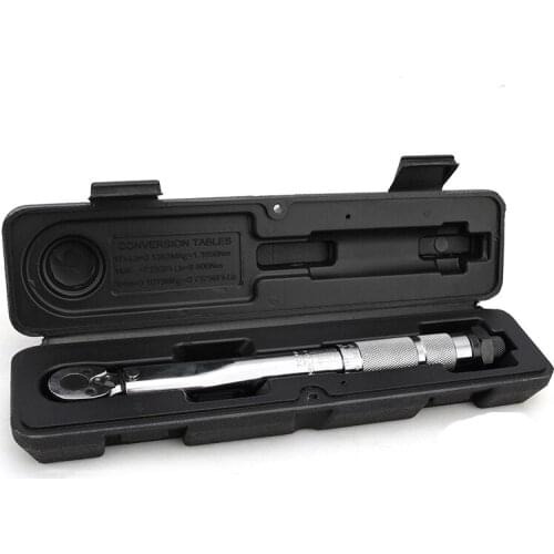5-25NM Two-way Torque Wrench Bike 1/4 Square Drive Precise Ratchet Wrench Repair Spanner Key Ratchet Repair Tool Set