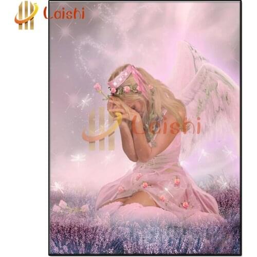 DIY full square diamond painting Fantasy little girl mosaic diamond rhinestone embroidery cross stitch full display home decor