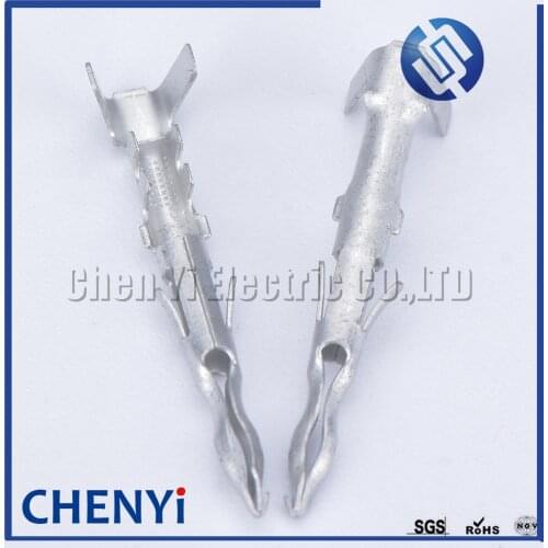 50 pcs 2.5 mm series automotive brass crimping wire terminal Delphi male cable connector contact pins 12124580