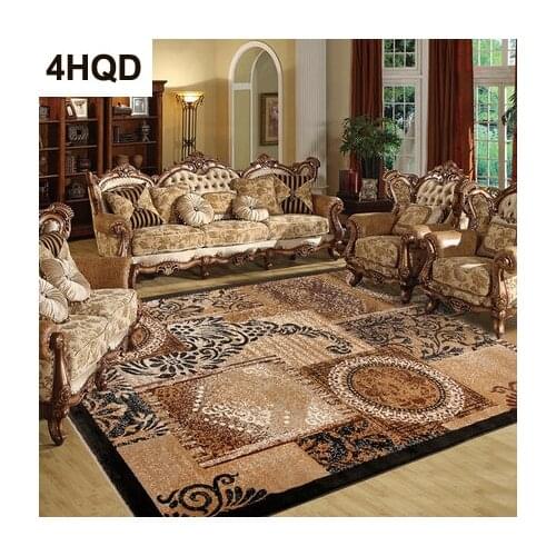 Classic Vintage European Style Carpet Fashionable Living Room Coffee Table Bedroom Modern European Style Bedside Carpet