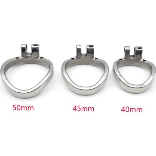 Additional Arc Chastity Base Ring fit for New Men Chastity Device in Our Shop Curved 3 size choose Cock Cage Bondage Ring