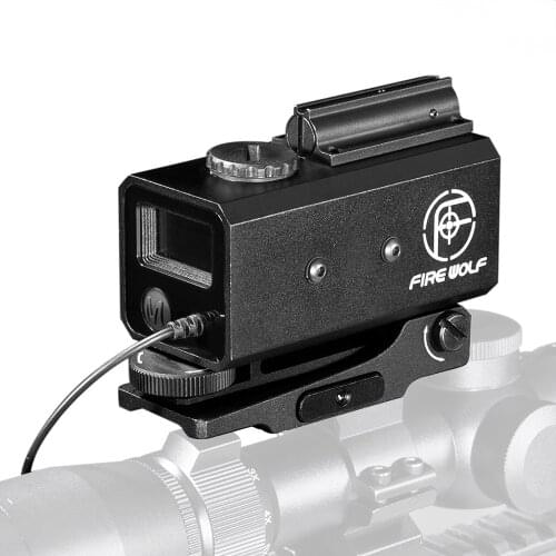 Mini Laser Infrared Riflescope Rangefinder for Hunting Shooting Distance Angle Speed Measurer Tactical Riflescope Mounted