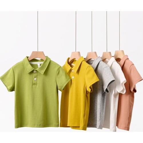 Summer Boys Clothing 2020 New Children T shirt Short sleeve Cotton Tops Casual Girls T shirt Tee BC907