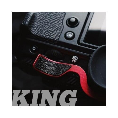 Metal Hot Shoe Thumb-Up Hotshoe Thumb Up Grip For Fujifilm fuji X-T4 XT4 XT-4 xt 4 Camera Hand Grip With leather protect