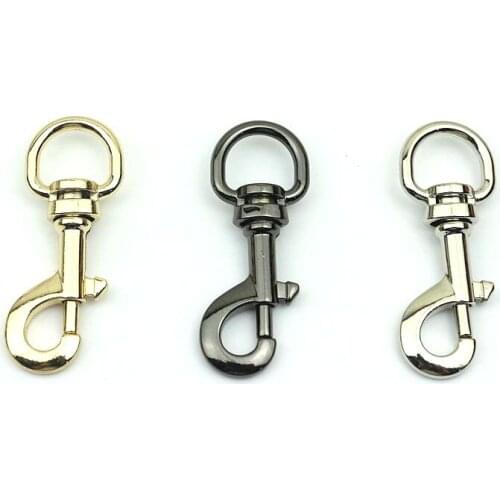56cm Metal Snap Hook Swivel Eye Trigger Clip Clasp For Leather Craft Bag Strap Belt Webbing gold/silver/gun-metal