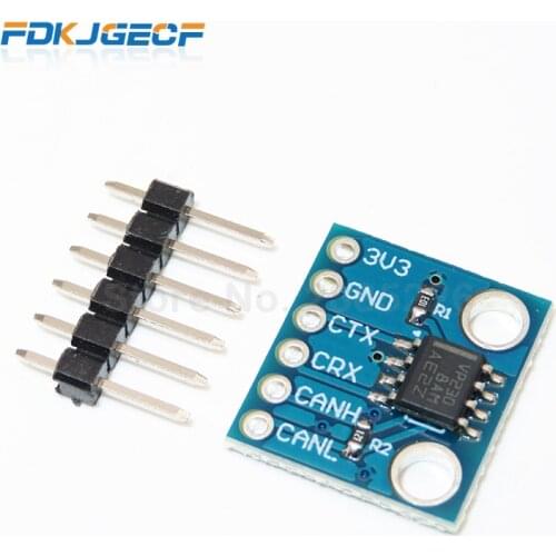 SN65HVD230 CAN Bus Transceiver Communication Thermal Protection Slope Control Module for Arduino Controller Board