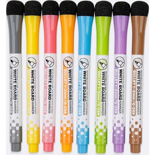 Magnetic Whiteboard Pen Writing Drawing Erasable Board Marker Office Supplies