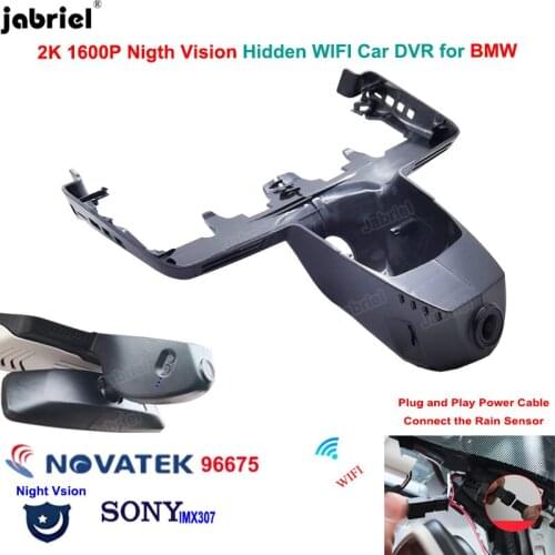 New 2K Car Dvr Dash Cam 1600P Hidden WIFI Car Camera Driving Recorder for BMW X7 G07 2019 2020 2021 2022 for BMW X7 for BMW G07