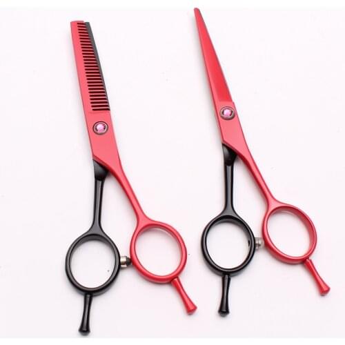5.5 inch 440C Japan Professional Human Hair Scissors Hairdressing Cutting Shears Thinning Scissors Hair Styling Tool