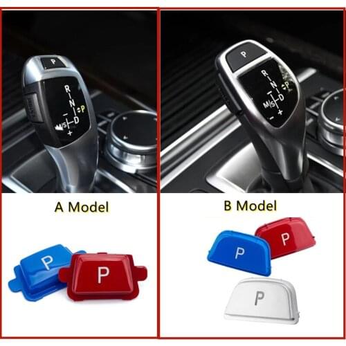 ABS Car Gear Lever Auto Parking Button Letter P Button For BMW 1 2 3 4 5 7 Series F10 F11 F01 F02 X1 X3 X4 X5 X6 F30 F32 F48 F25