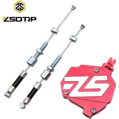 ZSDTRP Motorcycle CNC Aluminum Stunt Clutch Lever Easy Pull Cable System For Kawasaki Z1000 for Yamaha R6