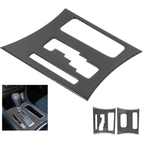 Carbon Fiber Central Control Gear Panel Decoration for Dodge Charger 2011 2012 2013 2014 Car accessories
