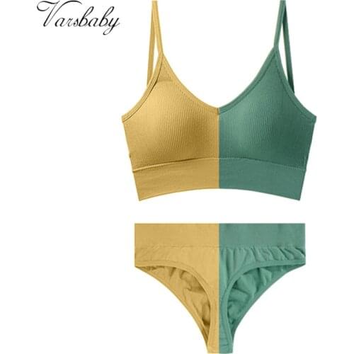 French Style Underwear Women Thin Sexy Gathered Bra Beauty Vest Comfortable Panties Women Bra Set