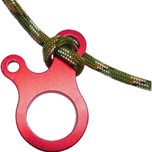 10pcs Quick Knot Tent Wind Rope Buckle 3 hole Antislip Camping Hiking Tightening Hook Camping Equipment Tents Accessories