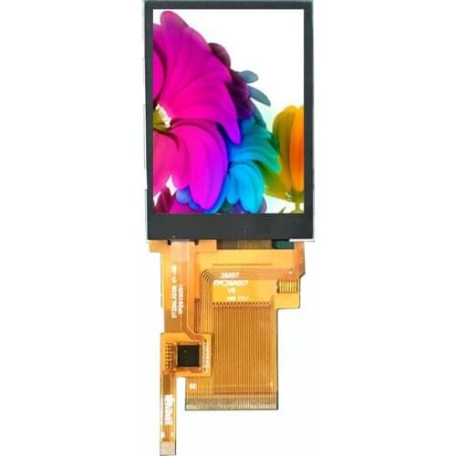 2.6 inch 240*320, ST7789V, full viewing angle, sunlight readable, MCU RGB SPI, IPS TFT LCD module with capacitive touch panel