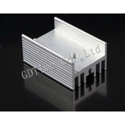 2000PCS Lot Aluminum 15X22X10MM IC LED Cooling Cooler Heatsink Heat sink GD017