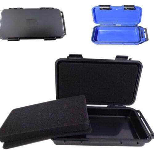 200x100x33mm Outdoor Shockproof Sealed Waterproof Safety Equipment Case ABS Plastic Portable Tool Box Dry Box Outdoor Equipment