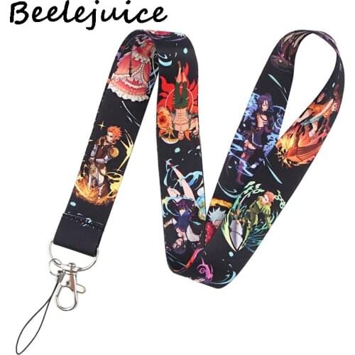 24pcs Se7en Neck Strap Lanyard keychain Mobile Phone Strap ID Badge Holder Rope Key Chain Keyrings Accessories webbings ribbons