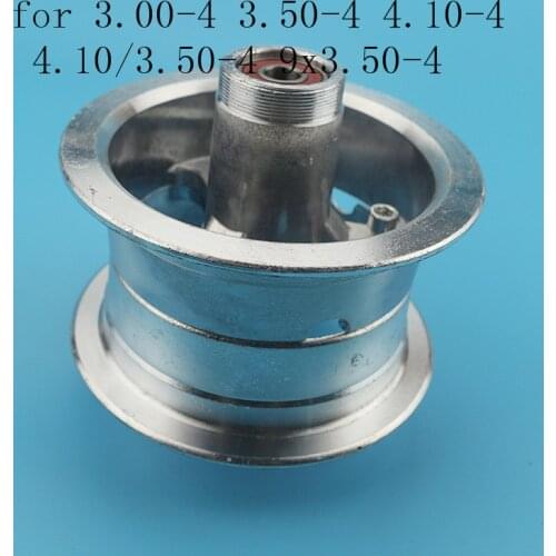 3.00-4 3.50-4 4.10-4 4.10/3.50-4 9x3.50-4'' 4 inch Alloy Rims Electric Scooter Wheel hub for scooter bike motorcycle ATV Go Kart