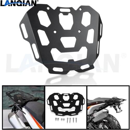 For 790 ADVENTURE Motorcycle Aluminum Rear Luggage Rack Extension Extend Bracket 790 ADVENTURE 790 ADV S R 2018 2019 2020