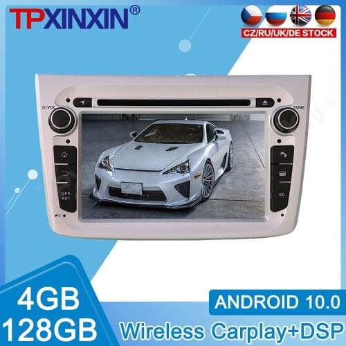 Android 10.0 Carplay 4+64GB For Alfa Romeo MiO 2008+ Radio Tape Recorder Car Multimedia Player Stereo Head Unit GPS Navigate